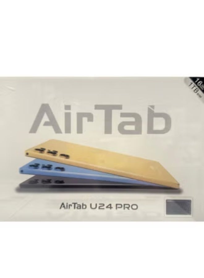 AIR TAB تابلت ذكي U24 برو بحجم 10.1 بوصة FHD | 16 جيجابايت RAM + 1 تيرابايت تخزين | تابلت أندرويد مع لوحة مفاتيح عربية | تصميم متعدد الألوان | عمر بطارية طويل للدراسة، العمل المكتبي والترفيه - Image 4